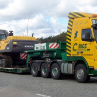 Rice Continental Lorry with Digger