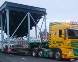 Belfast 2008 DAF 105 Rice Continental Haulage with Tank